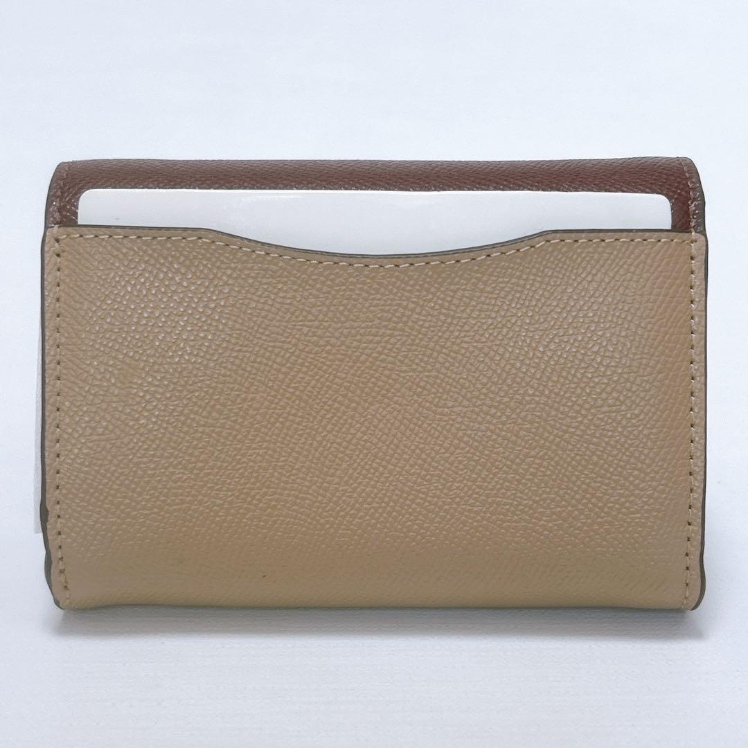 新品未使用✨コーチ COACH 二つ折り財布 レザー マルチカラー