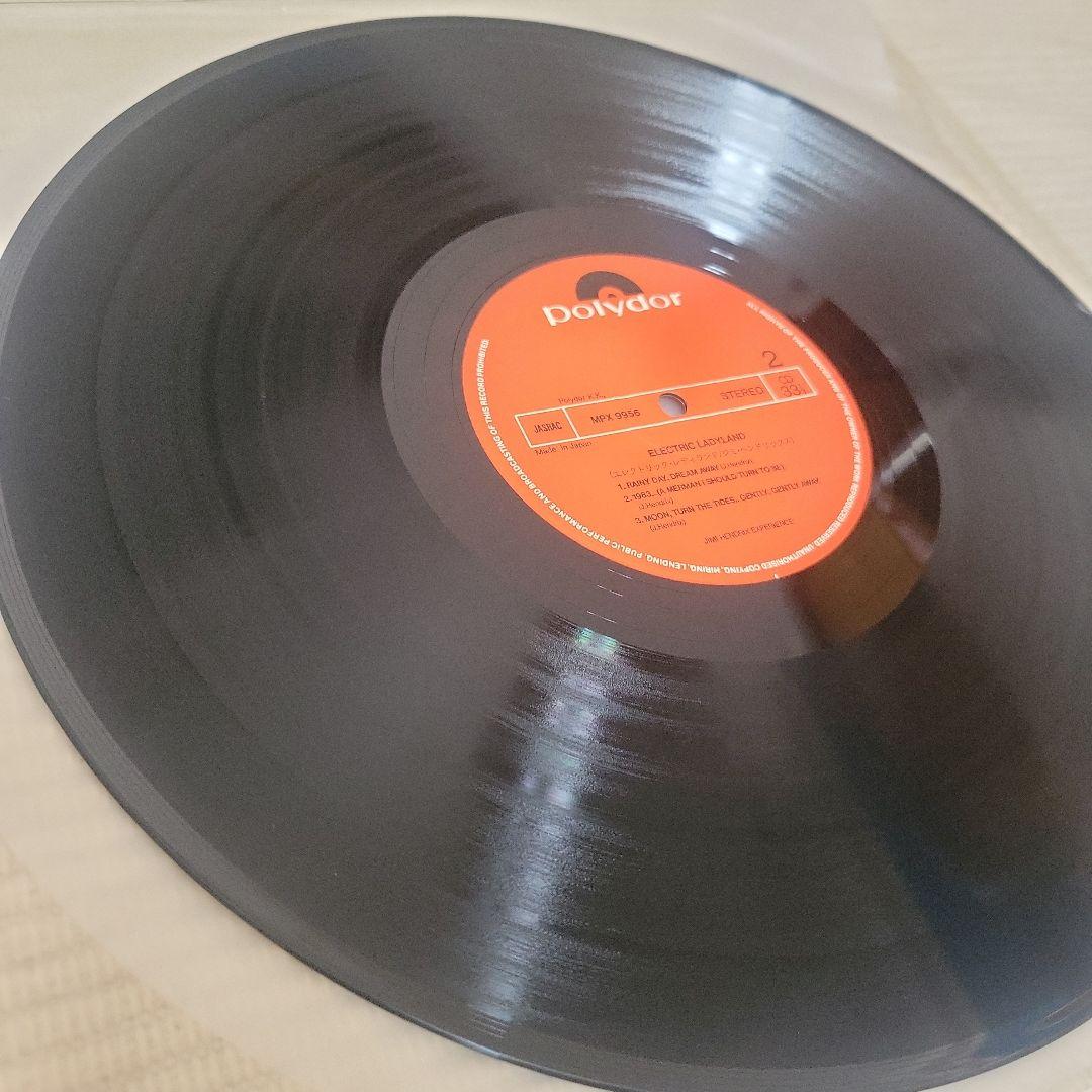【帯付き】希少Jimi Hendrix Electric Ladyland日本盤