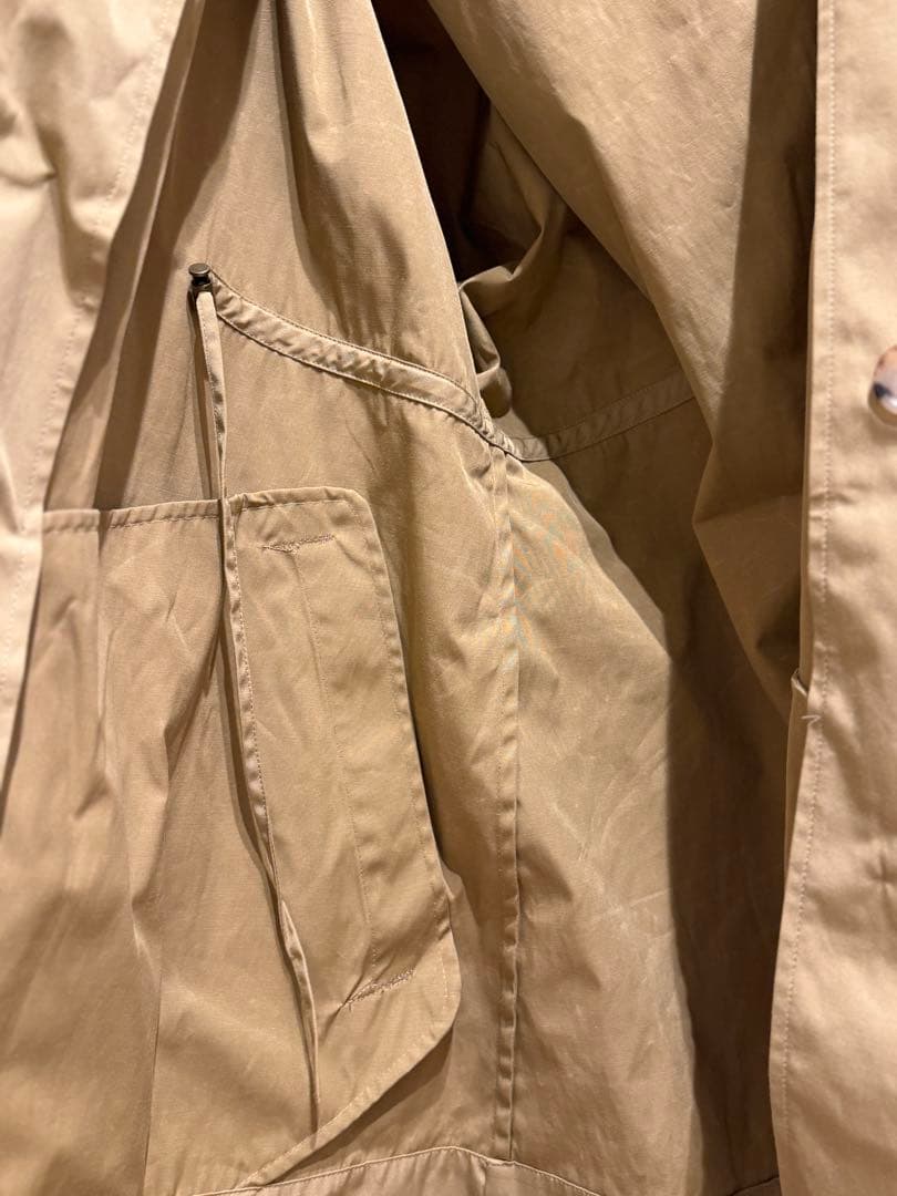 VACHEMENTシェルタフタショートフーディトレンチ 23AW