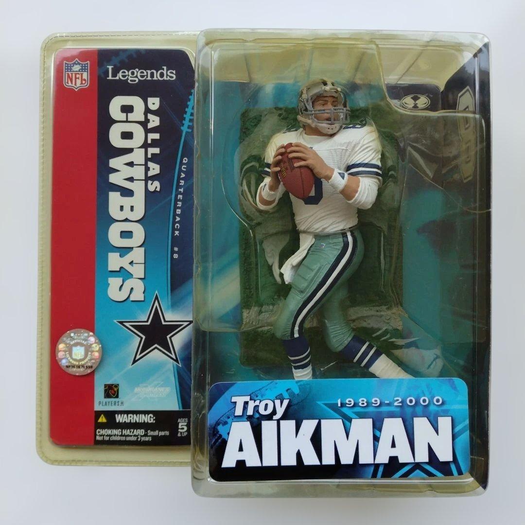 (バリアント/未開封品)マクファーレンNFL トロイ・エイクマン フィギュア2体