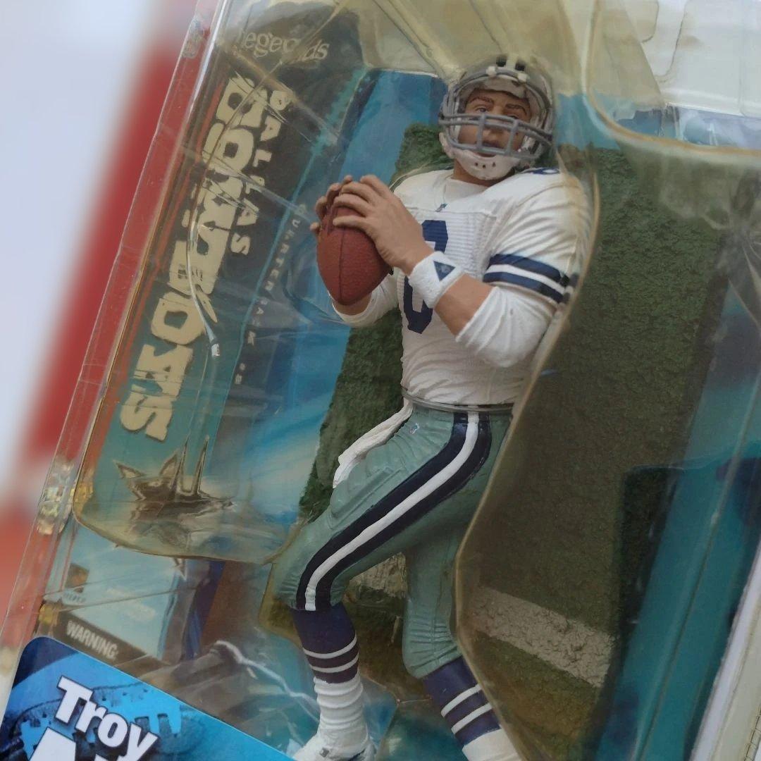 (バリアント/未開封品)マクファーレンNFL トロイ・エイクマン フィギュア2体