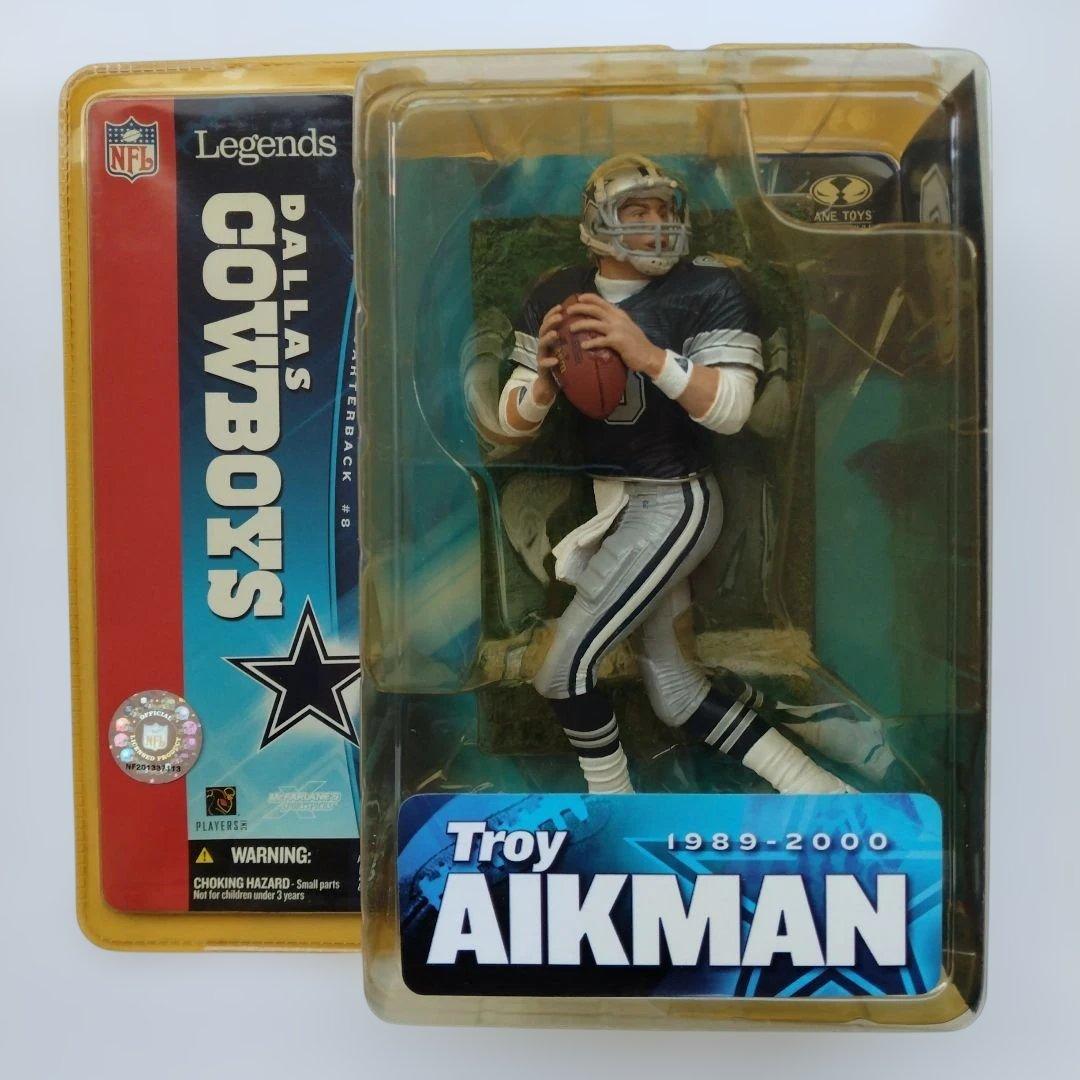 (バリアント/未開封品)マクファーレンNFL トロイ・エイクマン フィギュア2体
