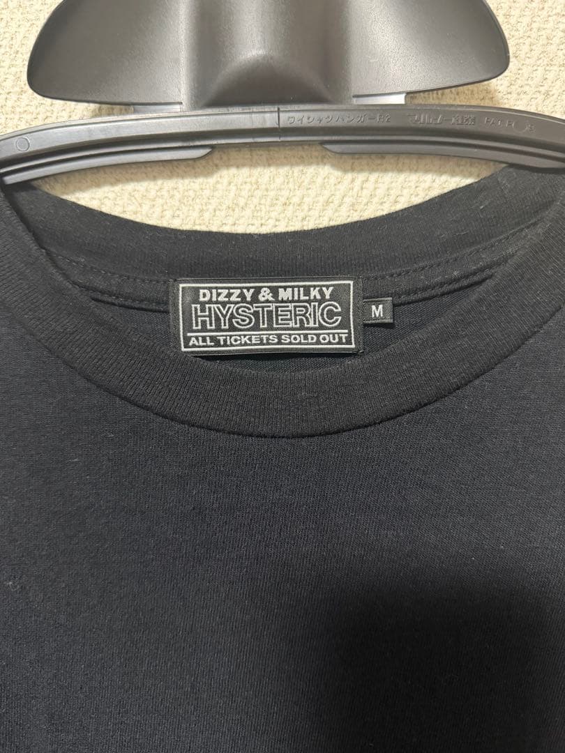 ヒステリックグラマー HYSTERIC GLAMOUR Tシャツ ブラック