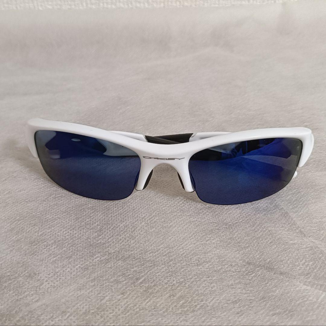 美品☆オークリー OAKLEY サングラス フラックジャケット