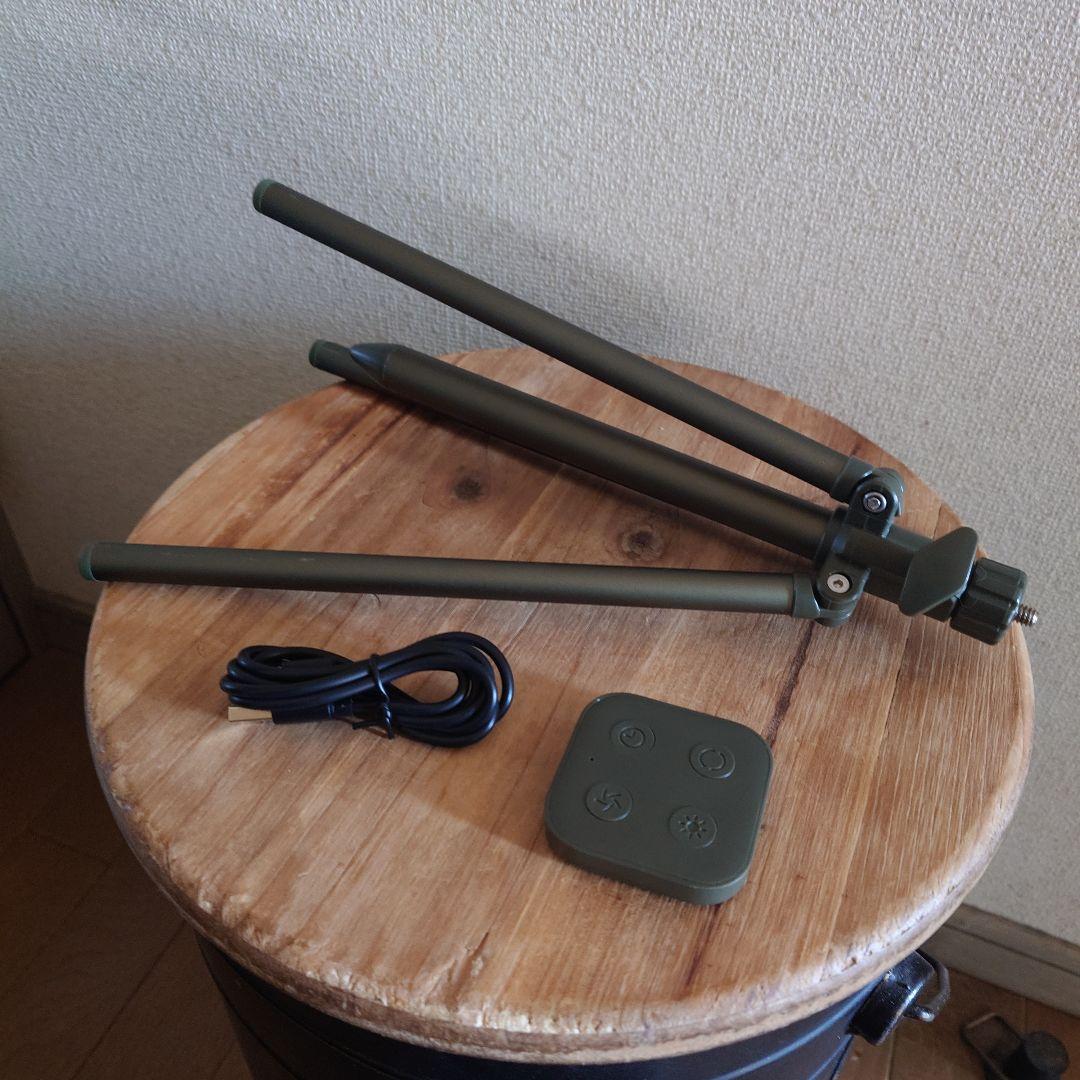 期間限定セール●hagoogi 扇風機 アウトドア 充電式 収納ケース付き