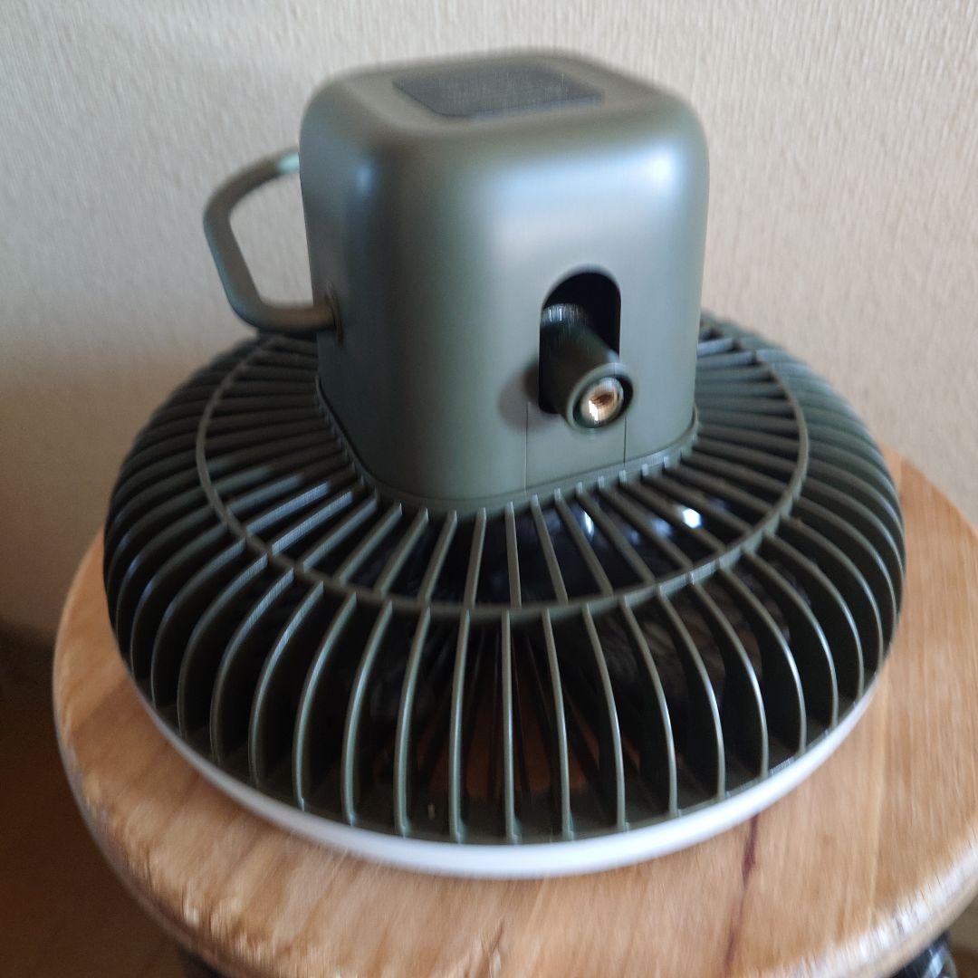 期間限定セール●hagoogi 扇風機 アウトドア 充電式 収納ケース付き