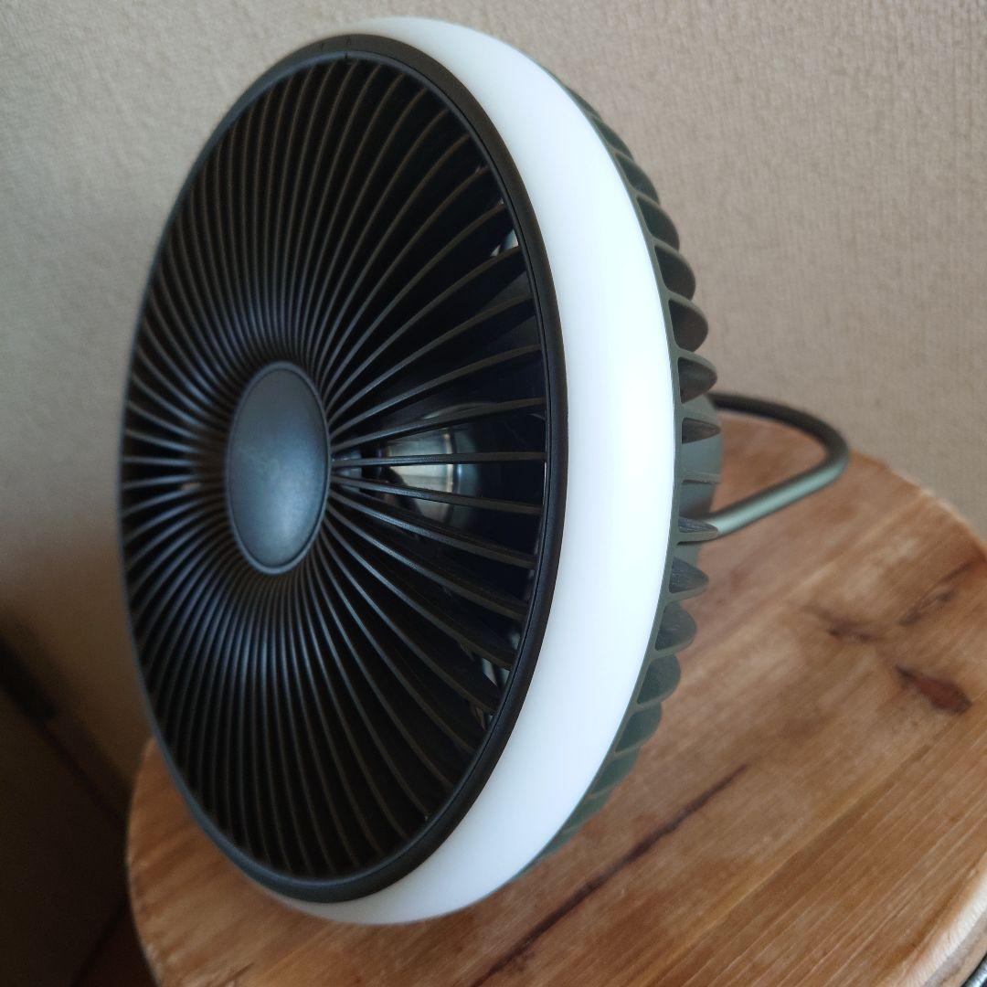 期間限定セール●hagoogi 扇風機 アウトドア 充電式 収納ケース付き