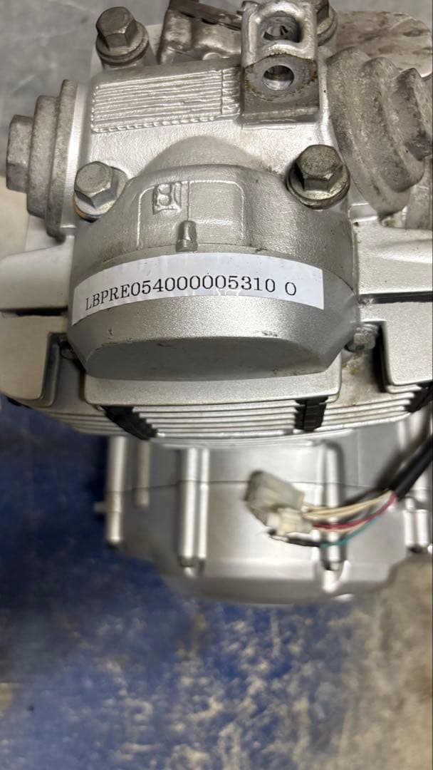 YBR１２５　ヤマハ シングルシリンダーエンジン E399E-X