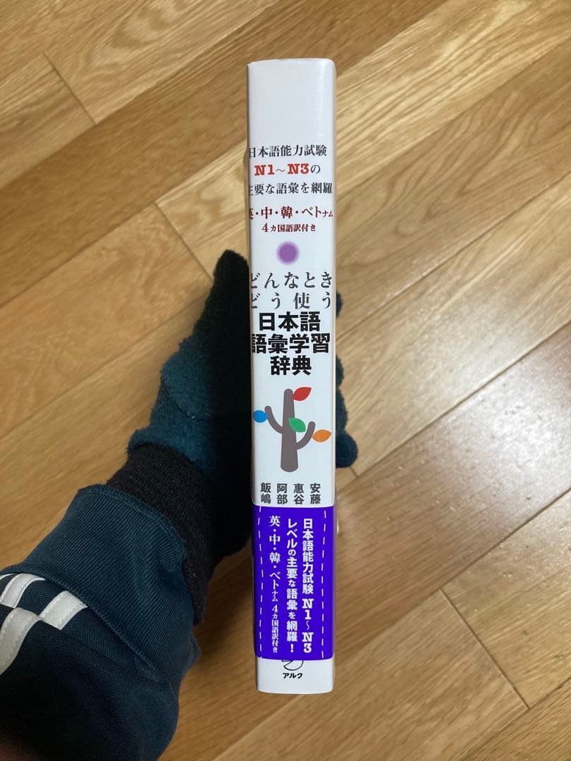 どんなときどう使う日本語語彙学習辞典　日本語能力試験N1～N3の主要な語彙を網羅