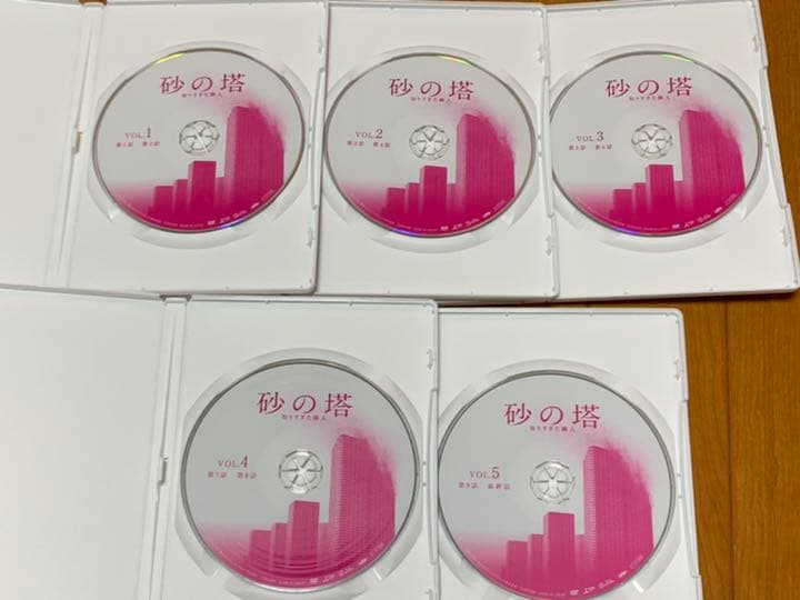 【送料無料】砂の塔 DVD 全巻セット 出演 菅野美穂 松嶋菜々子 岩田剛典