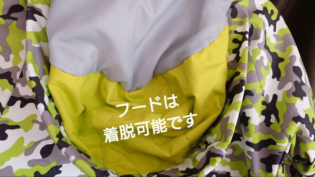 ★DESCENTE★Kids用カモフラージュ柄スキーウェア❥超美品❥130