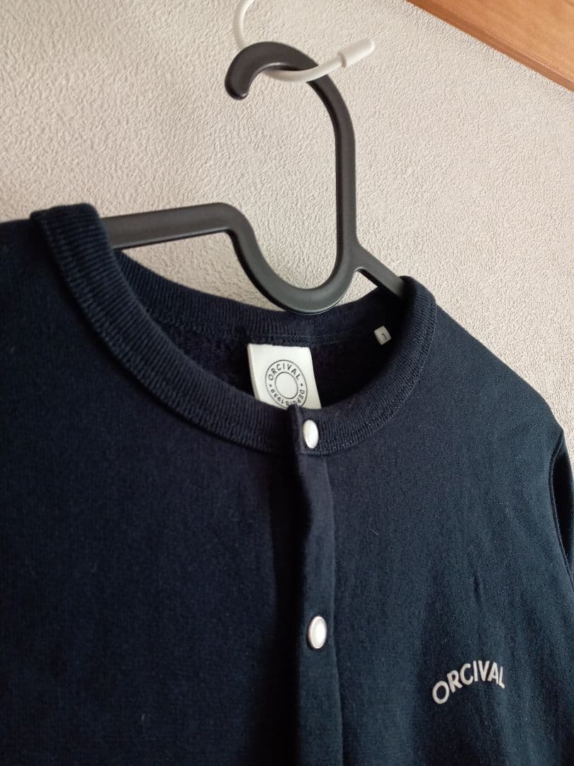 ORCIVAL コットン毛 クルーネックカーディガン WOMEN