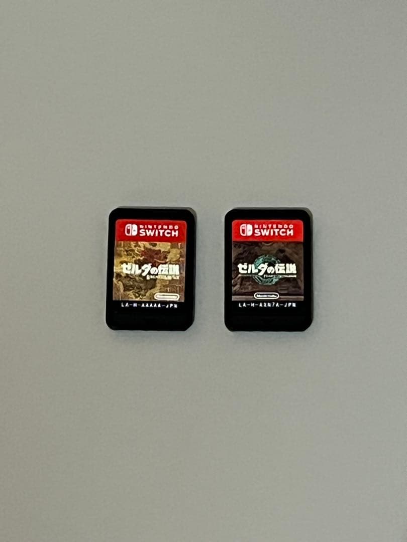 ゼルダの伝説 ティアーズオブザキングダム ブレスオブザワイルド 2本セット 美品