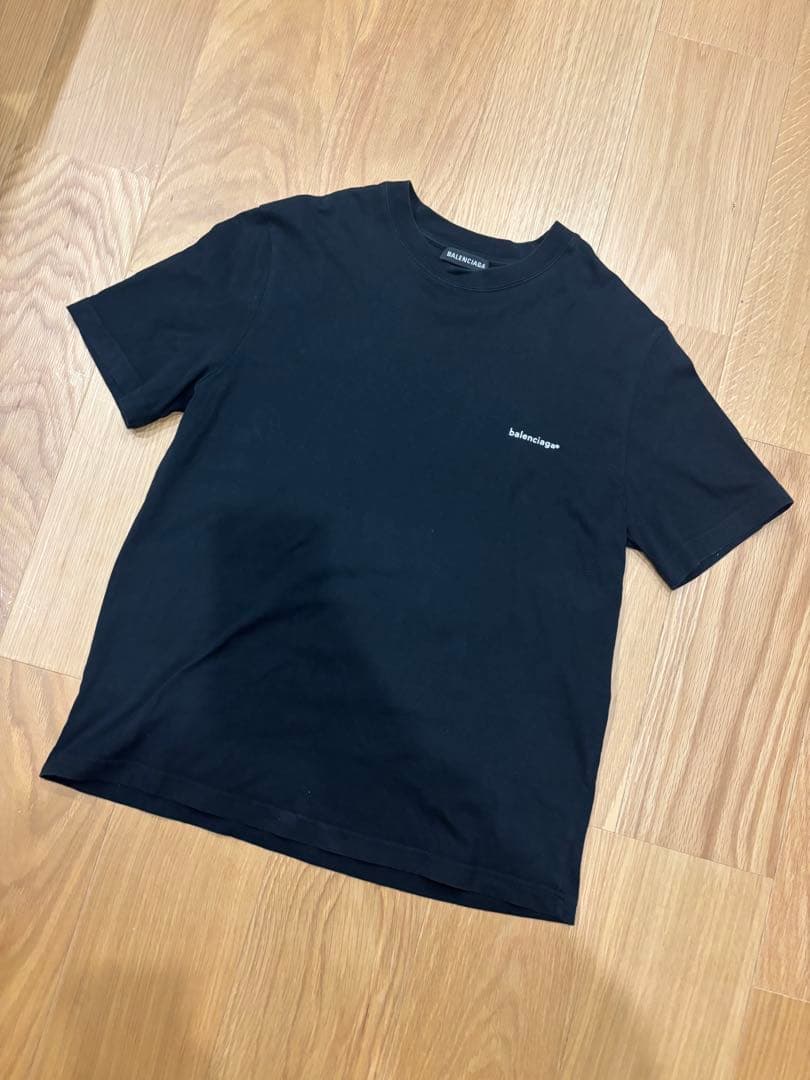 balenciaga バレンシアガ tシャツ　スモールロゴ　半袖　ロゴT