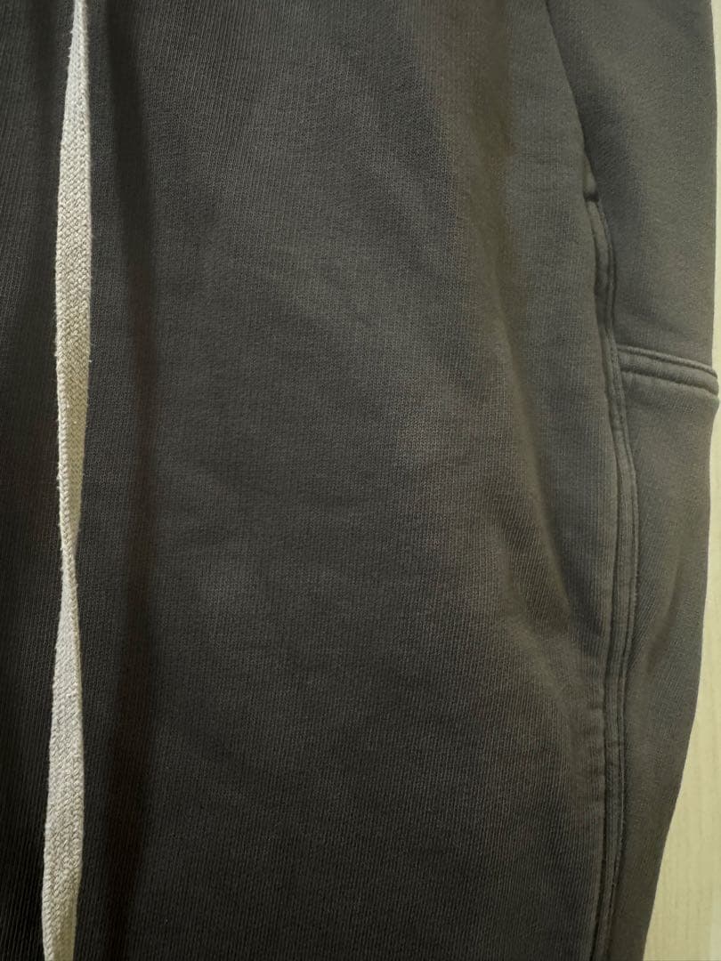 Rick Owens DRKSHDW ダークグレー スウェットスカート
