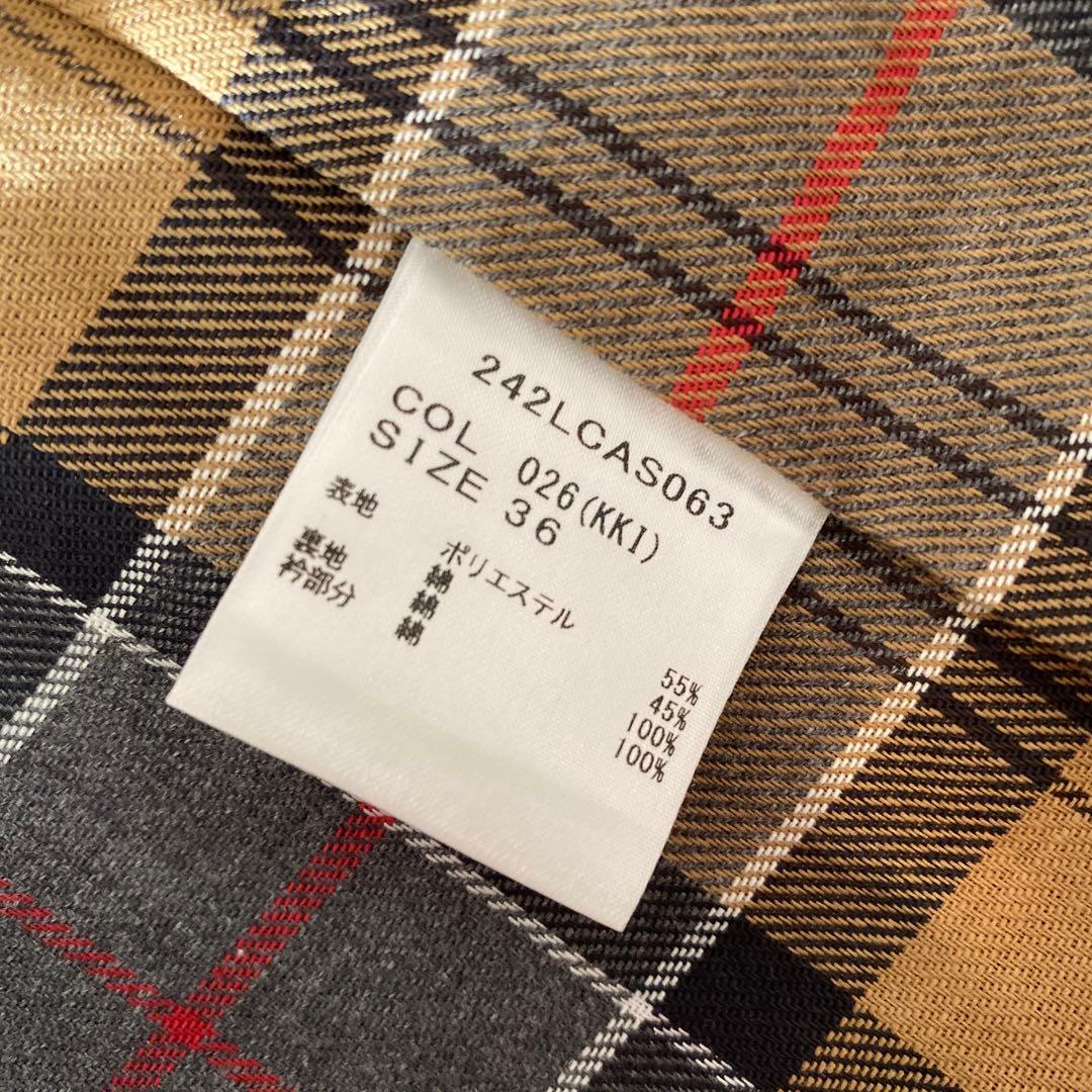 FRAY I.D別注Barbourミドルレングスジャケット