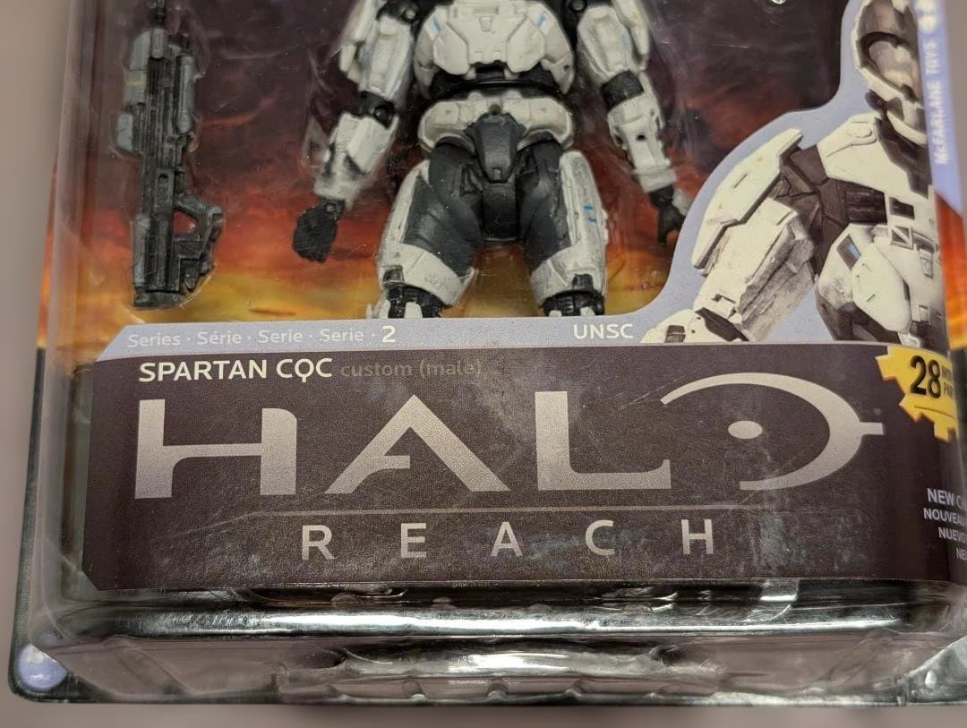 Halo Reach　CQC　白　マクファーレントイズ　フィギュア