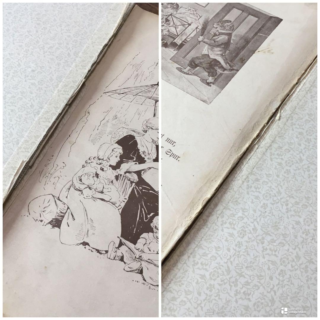ドイツ語　アンティーク本　絵本