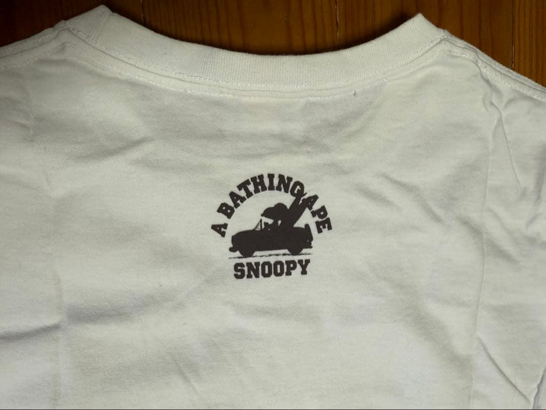 A BATHING APE Snoopy Tシャツ
