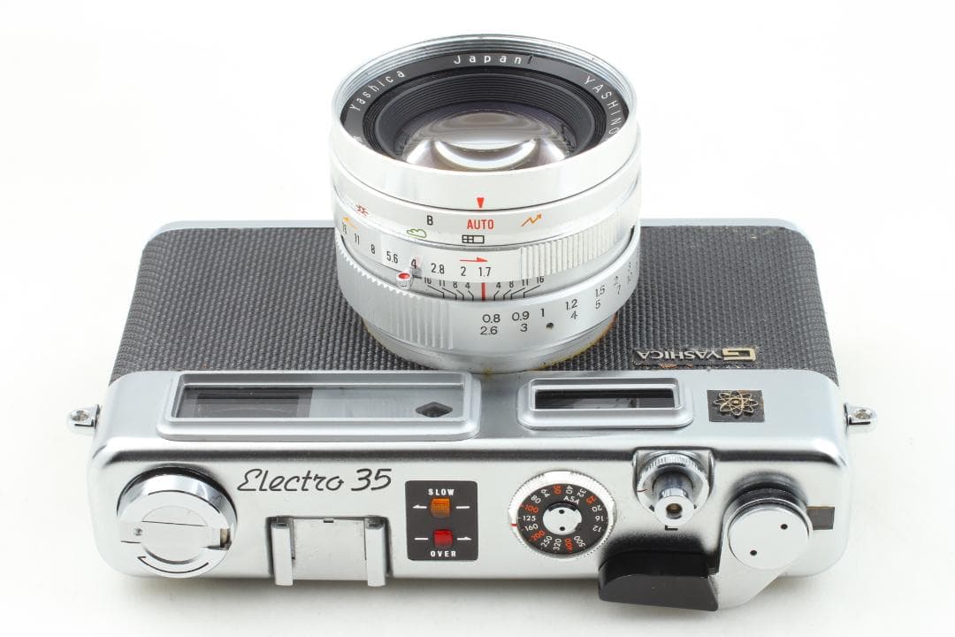 YASHICA Electoro35、コンバージョンレンズ2個、整備済み