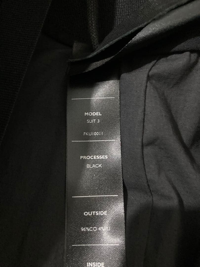 ジャケット・アウター boris bidjan saberi suit3
