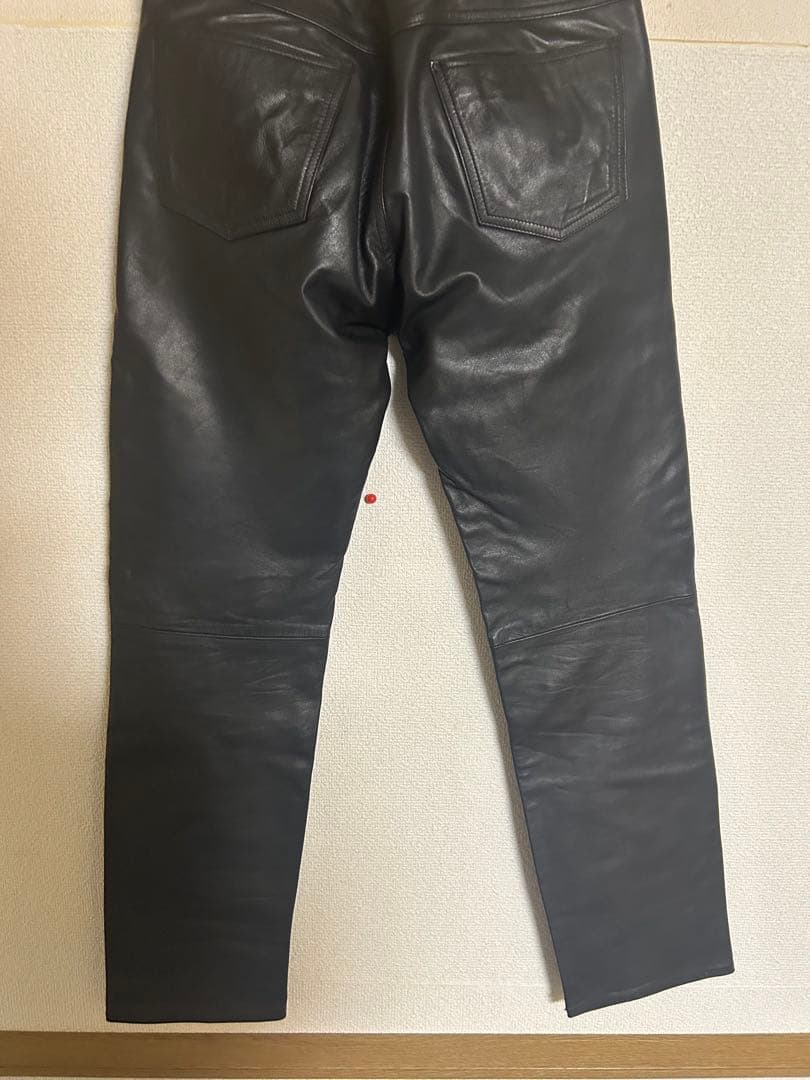JOHN BULL ジョンブル レザーパンツ 本革 ブラック 黒色 激レア