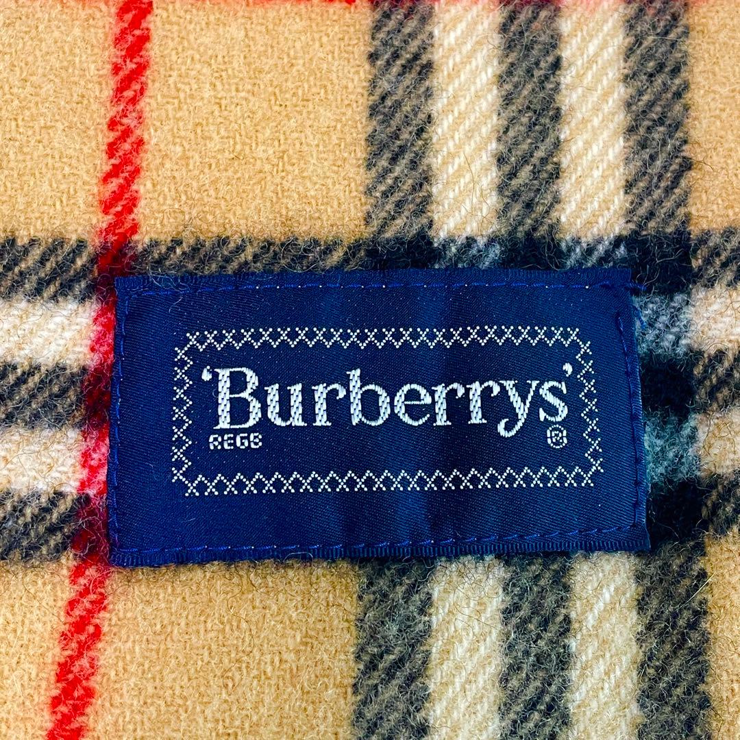 BURBERRY大判ストール　64cm×114cm ノバチェック