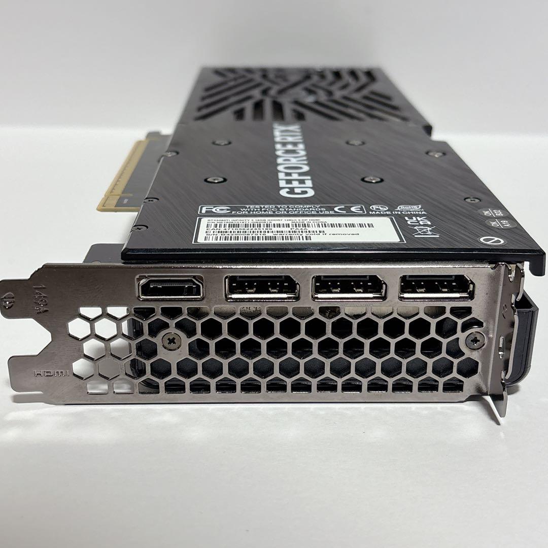 【動作確認済】PALIT GeForce RTX 5060 Ti 16GB