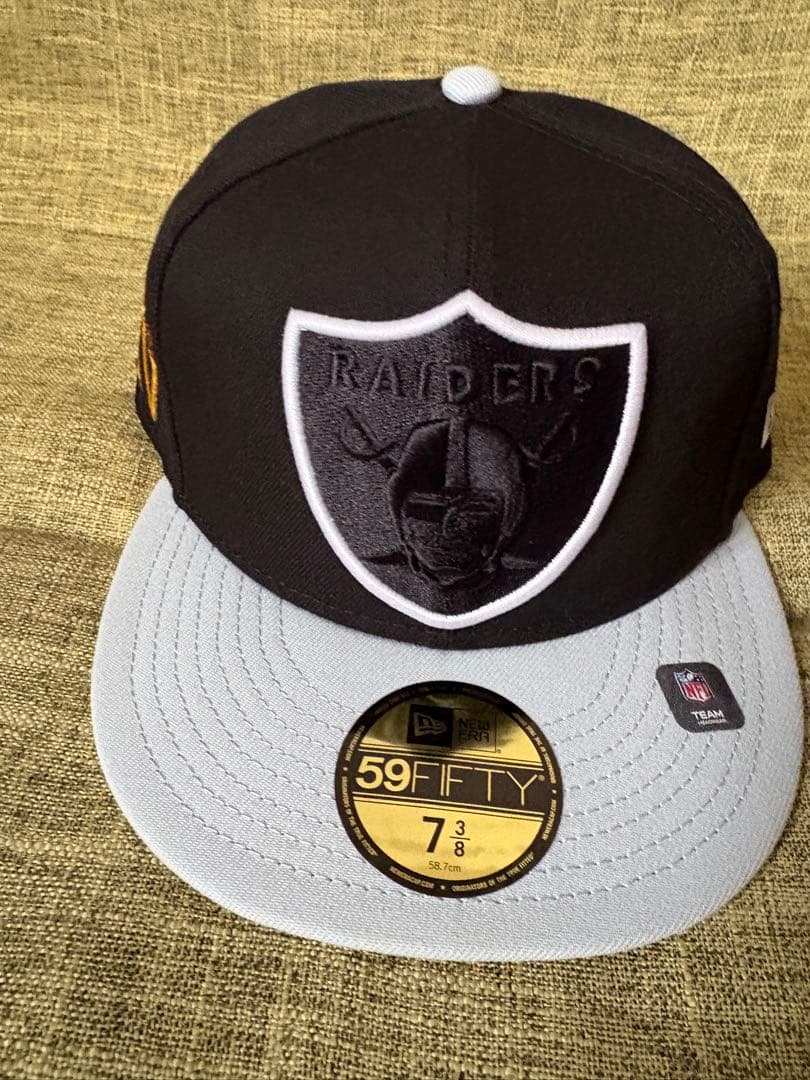 新品　RAIDERS ブラック ソックス&キャップセット