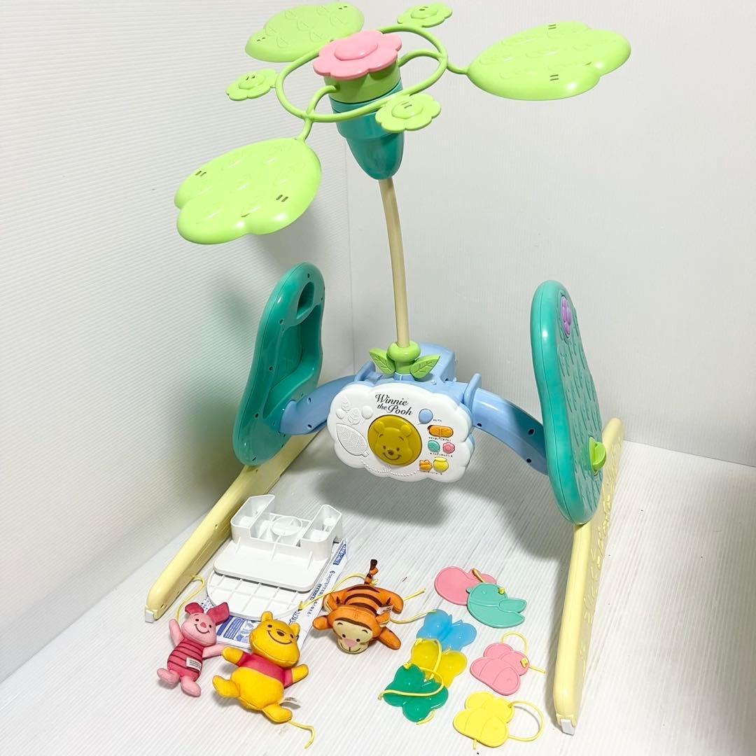 タカラトミー くまのプーさん えらべる回転 6way ジムにへんしんメリー ＋