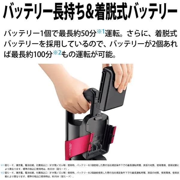 SHARP シャープ コードレススティック掃除機 EC-AR5X-N 超軽量