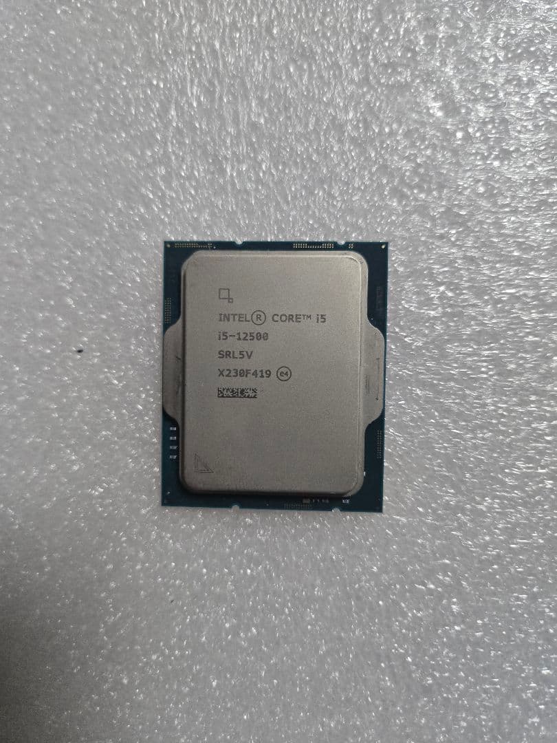 第12世代CPU Intel Core i5-12500
