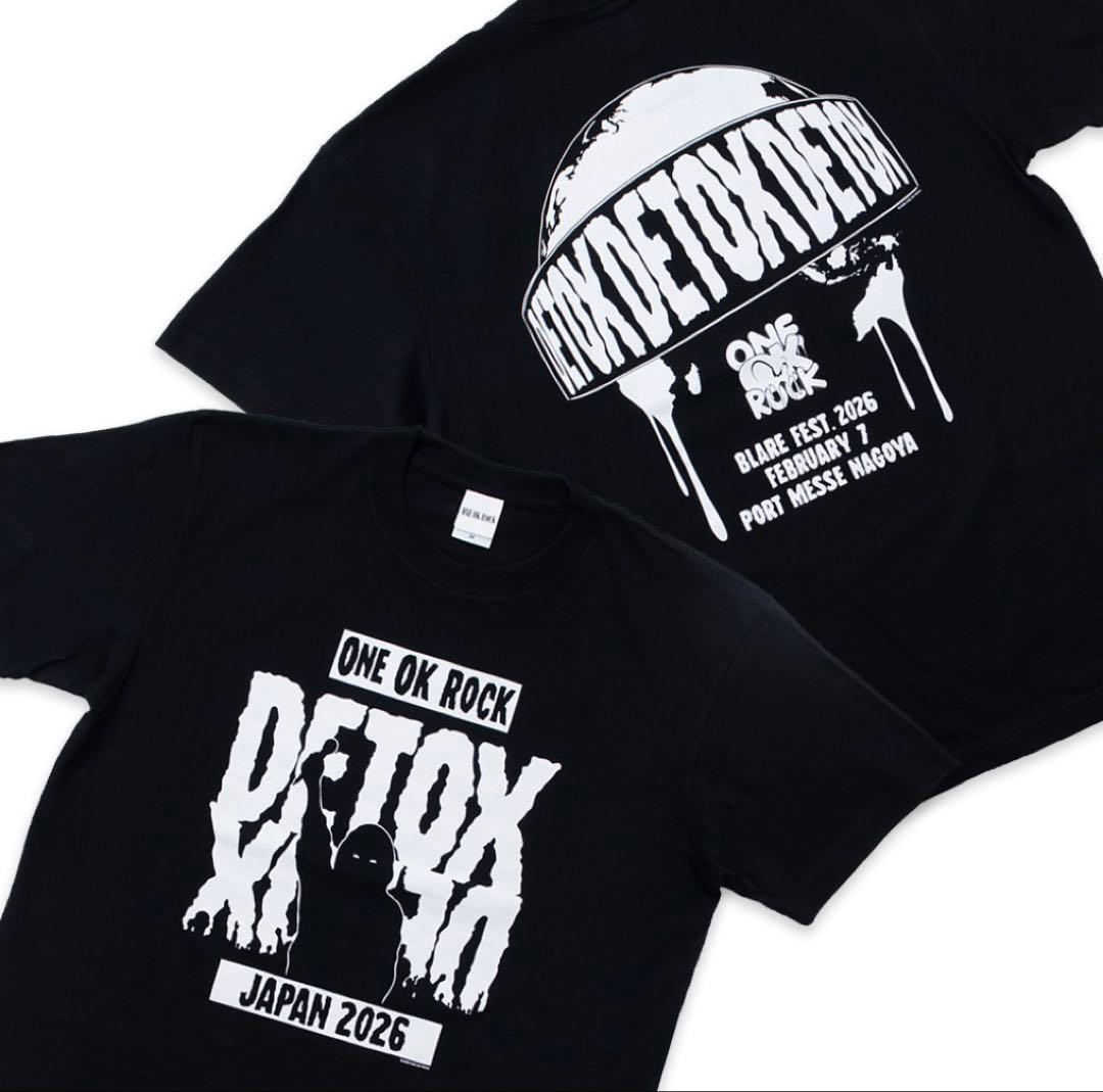 ONE OK ROCK DETOX Tシャツ 2026
