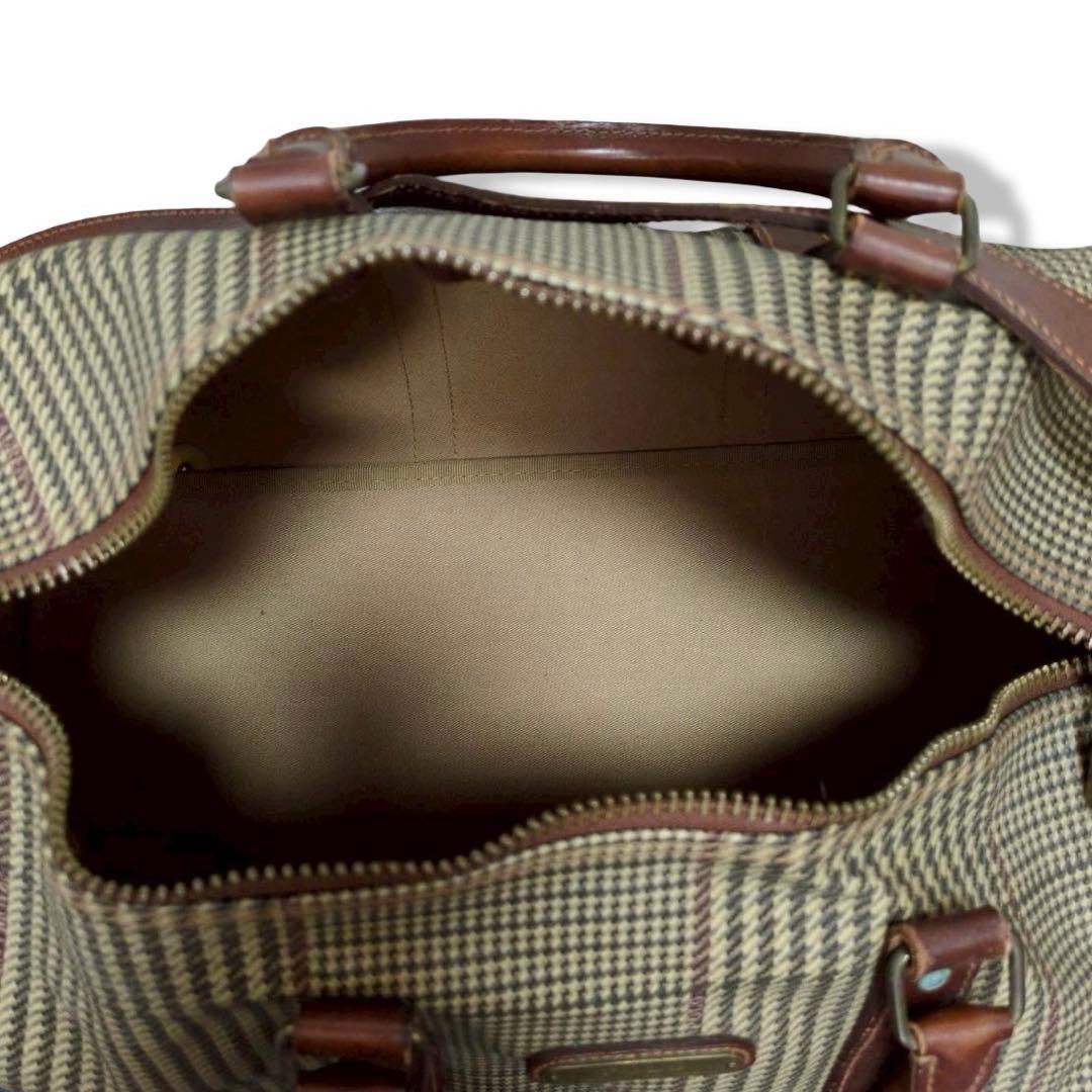 POLORALPHLAUREN 2way BOSTONBAG 千鳥格子　y2k