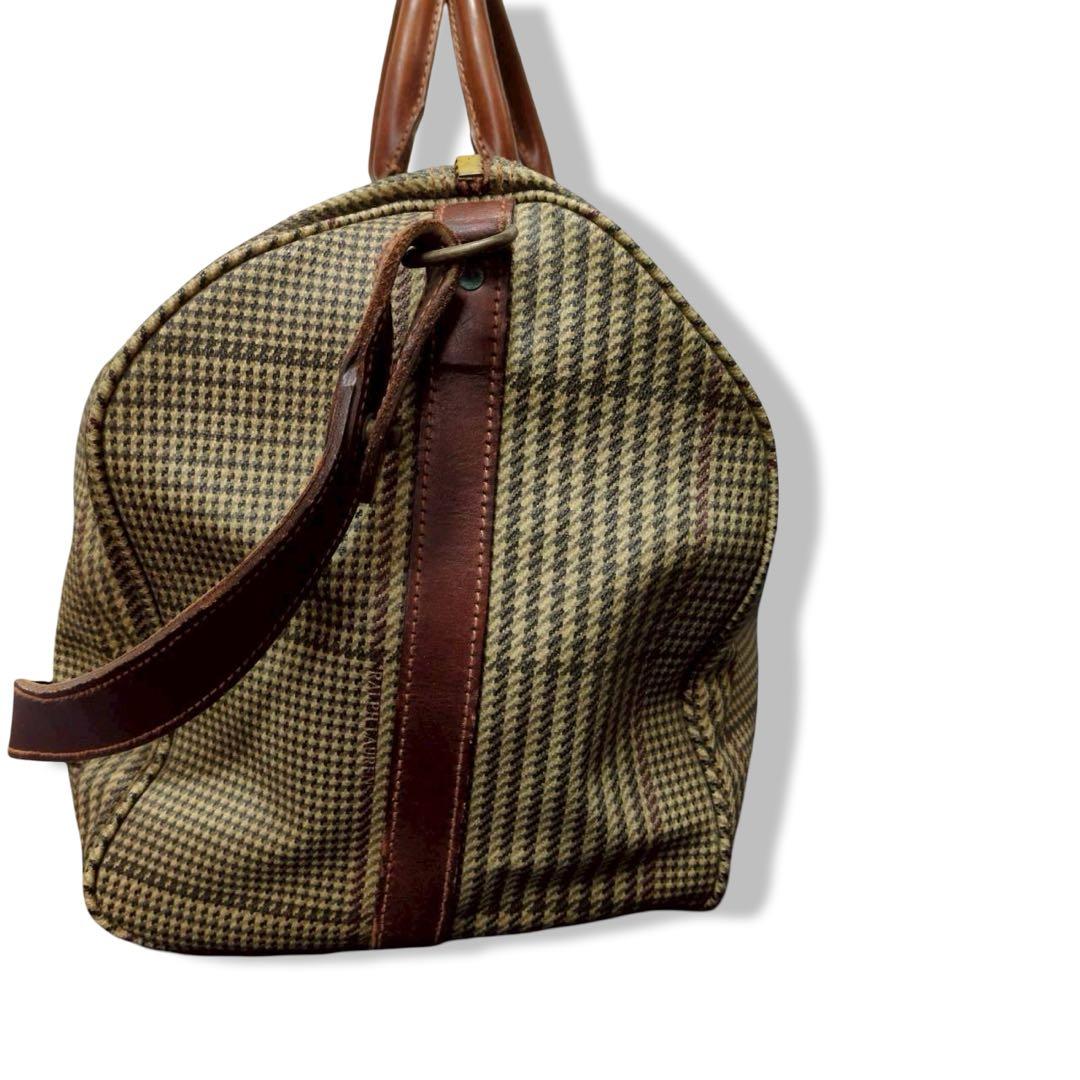 POLORALPHLAUREN 2way BOSTONBAG 千鳥格子　y2k