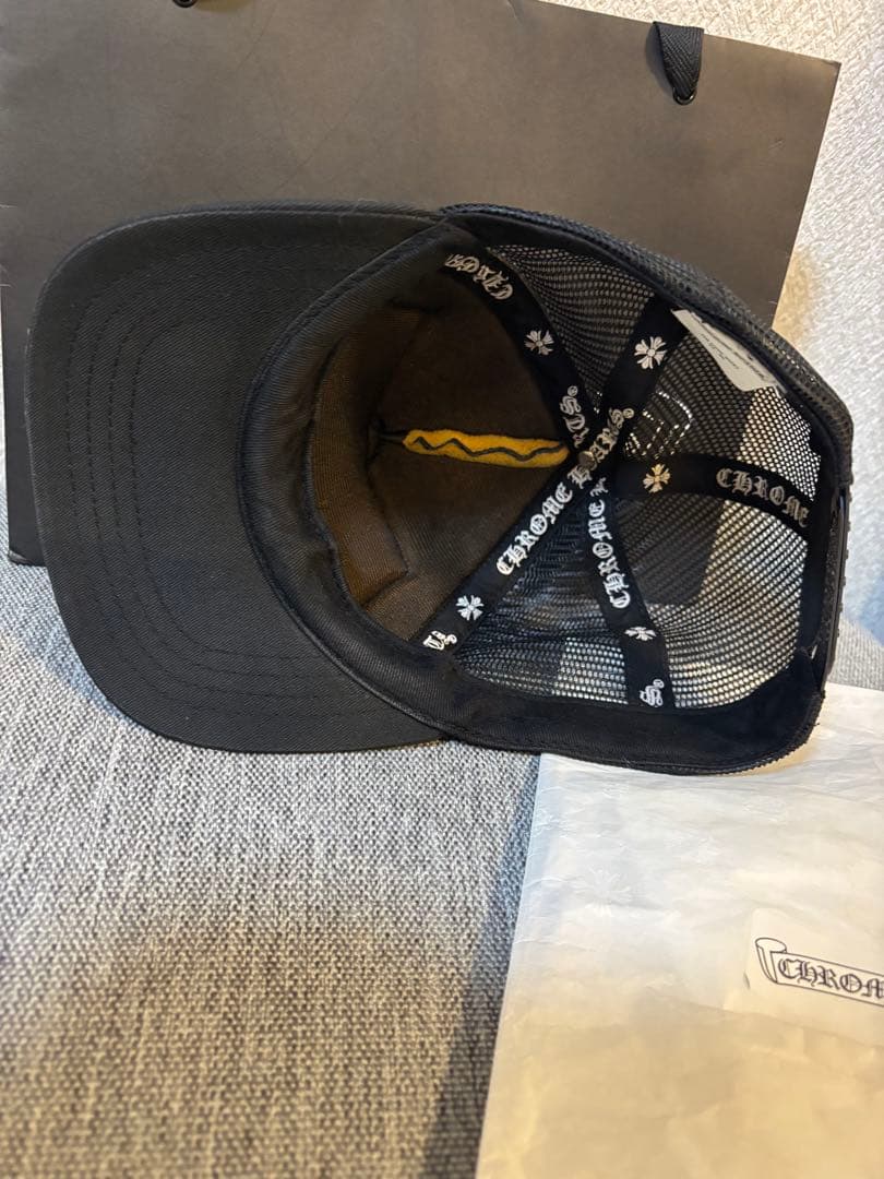 【正規品】クロムハーツキャップ　FKロゴ　ブラック