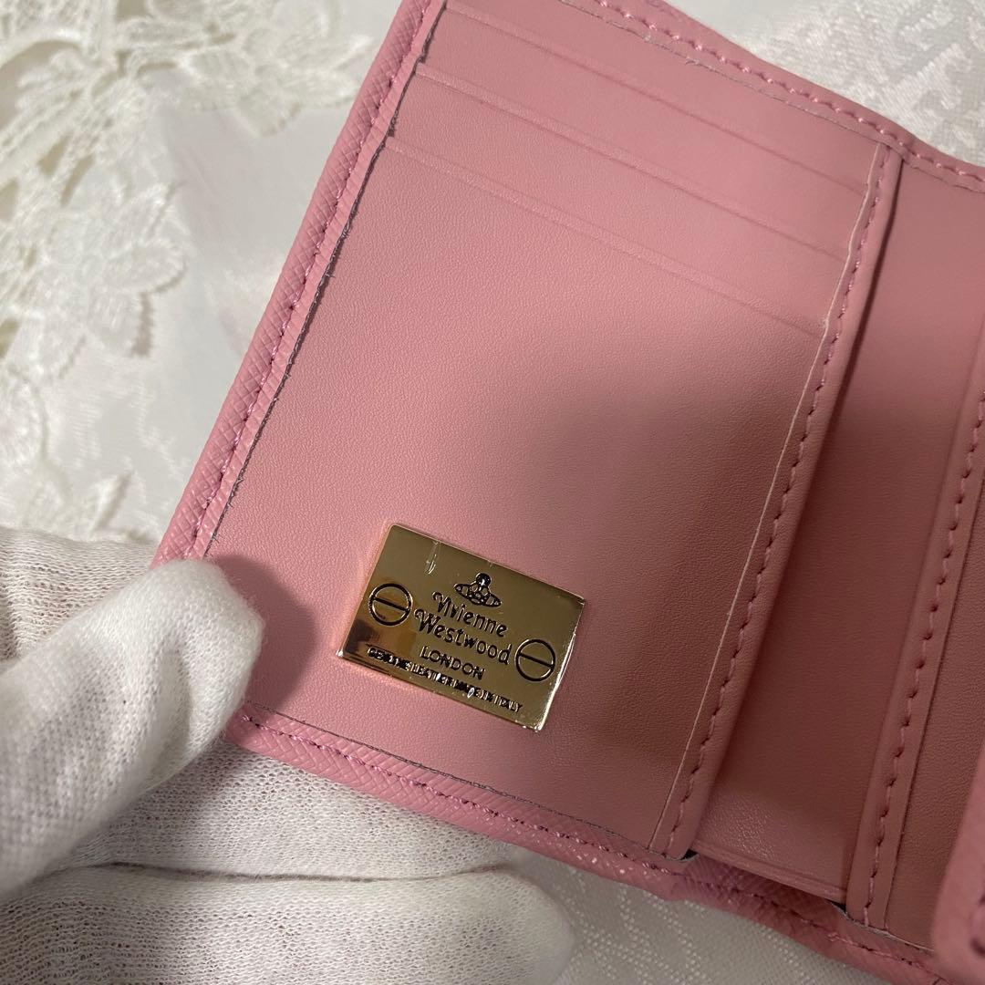 【依頼限定価格】Vivienne Westwood 三つ折り財布 ピンク