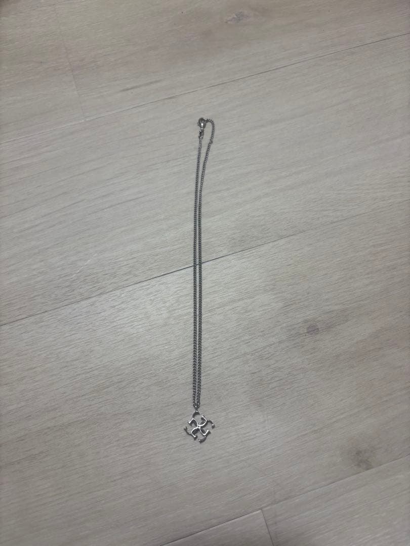 アクセサリー GRAil cross logo necklace
