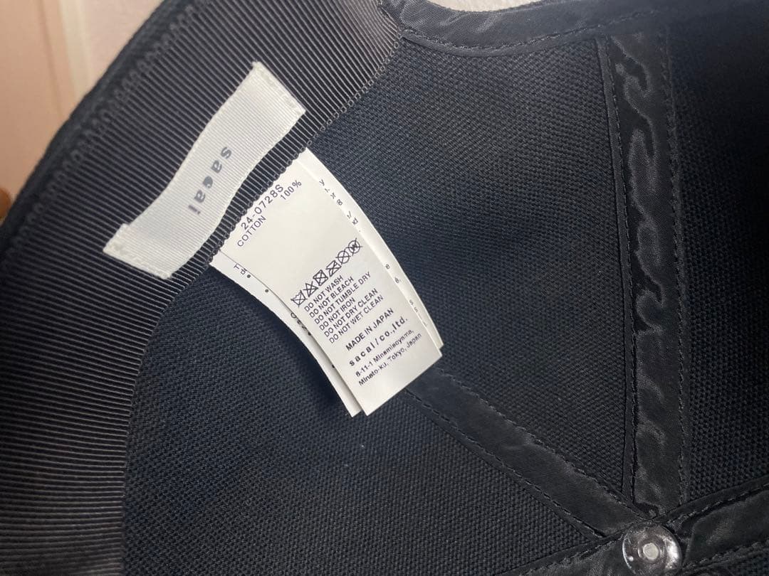 sacai Carhartt キャップ