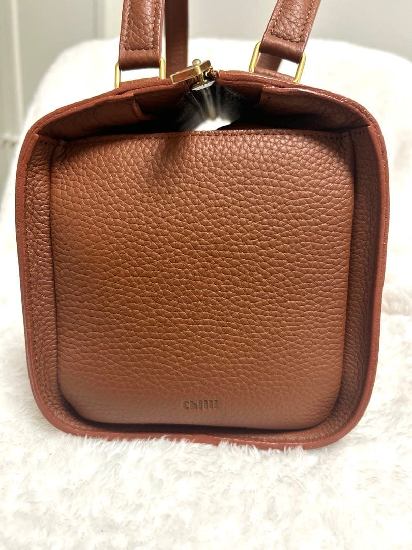 【はな】chiiiibag ボストン　キャメル