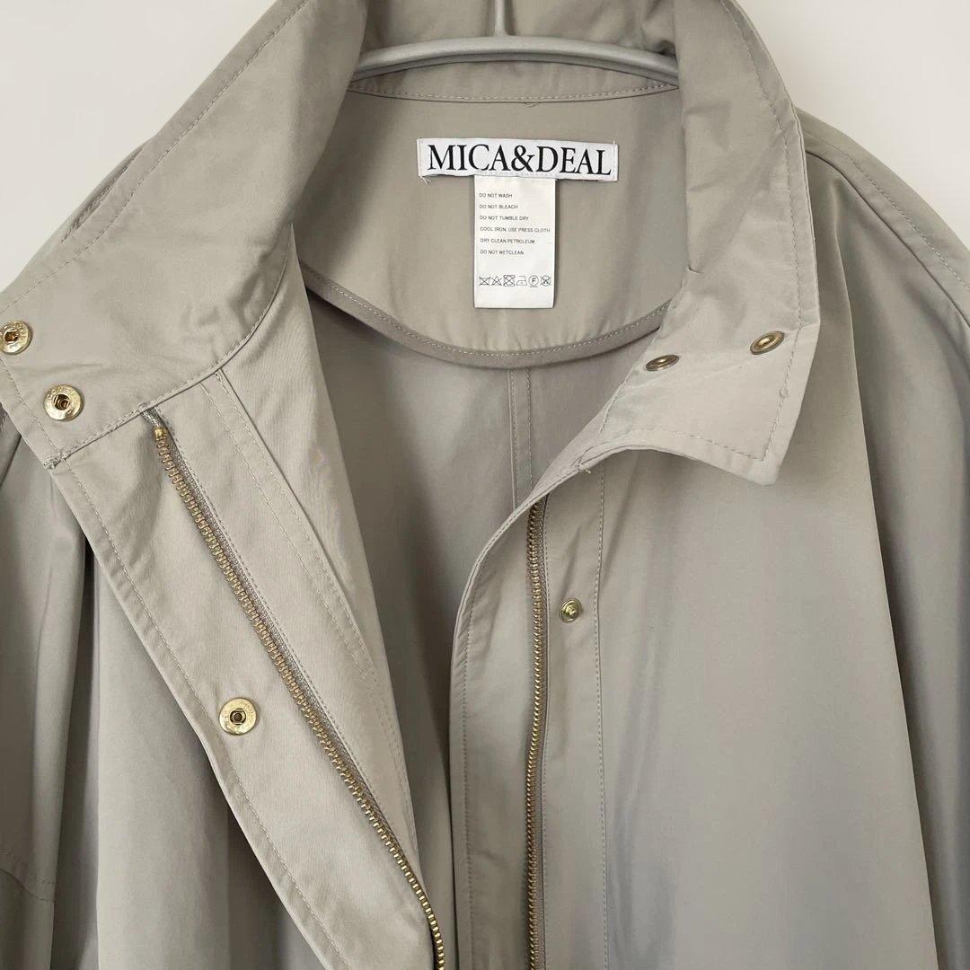 タグ付き未使用＊MICA&DEAL＊スタンドカラーコート＊定価31,900円