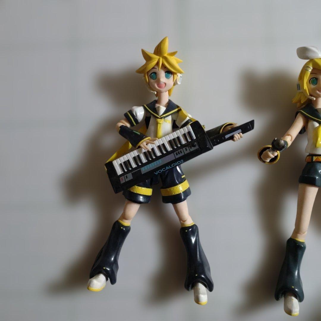 VOCALOID Figma 鏡音リン　レン　エクストラフィギュア　3体