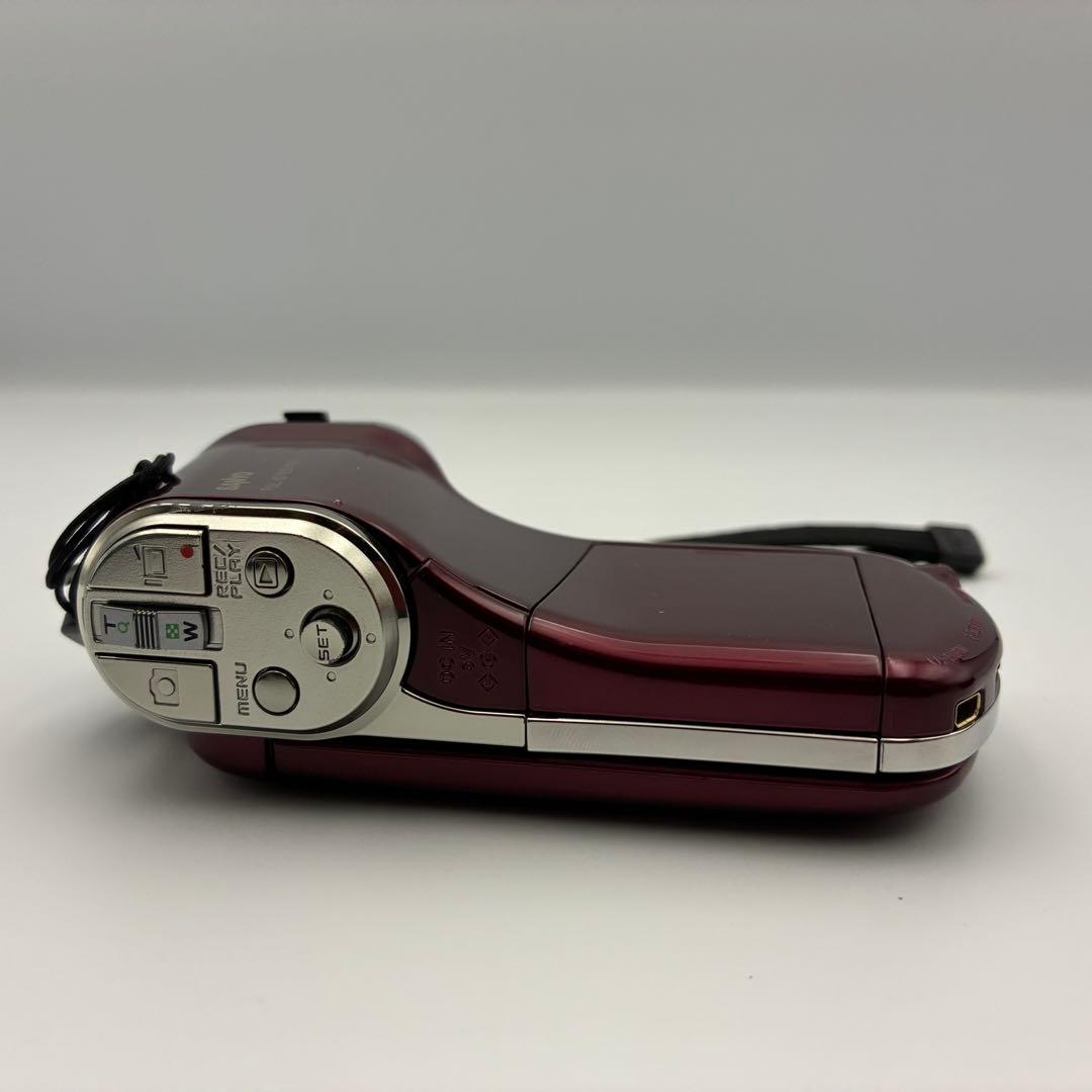 美品 SANYO XACTI DMX-CG110 デジタルムービーカメラ ワイン