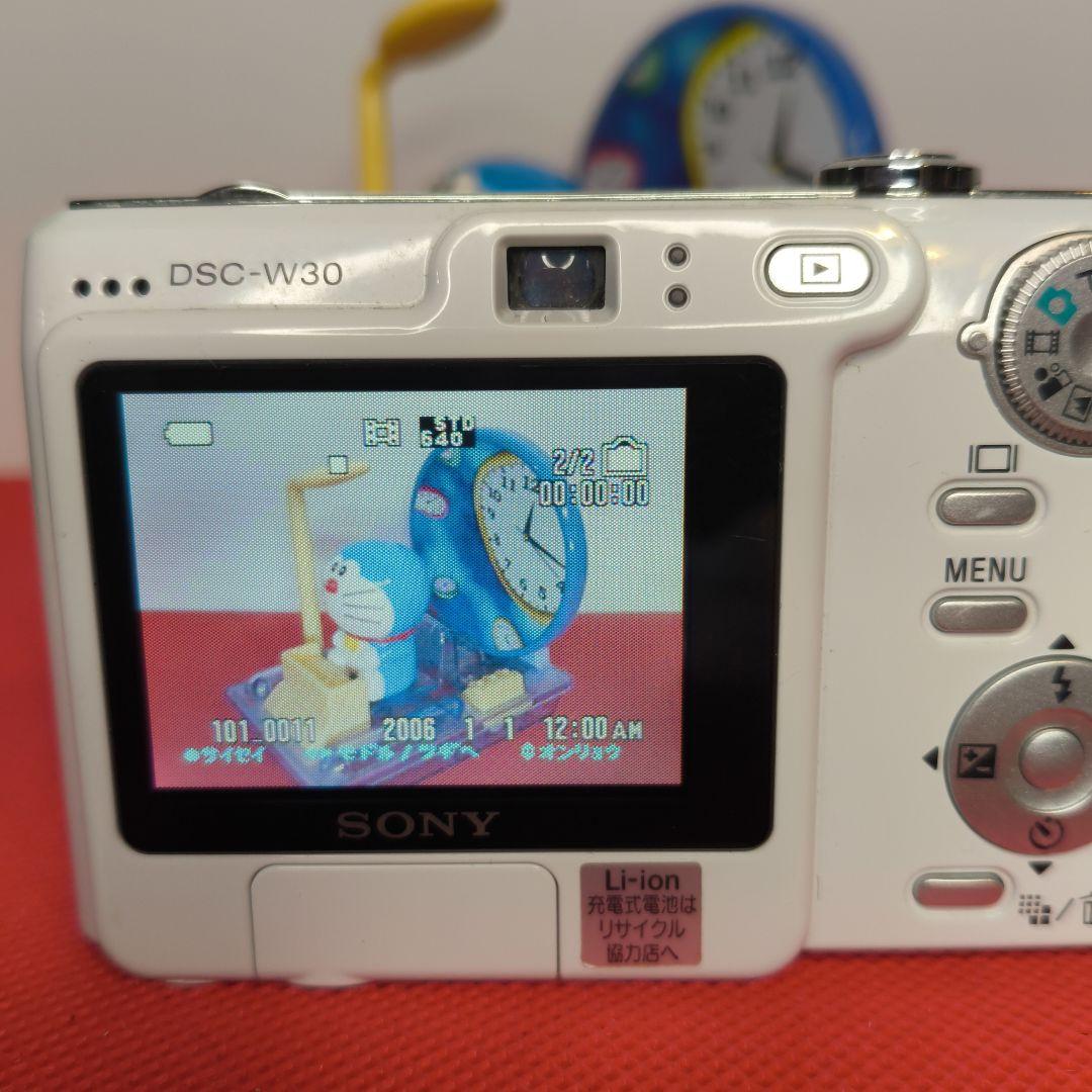 【動作確認済】SONY ソニー Cyber-Shot DSC-W30