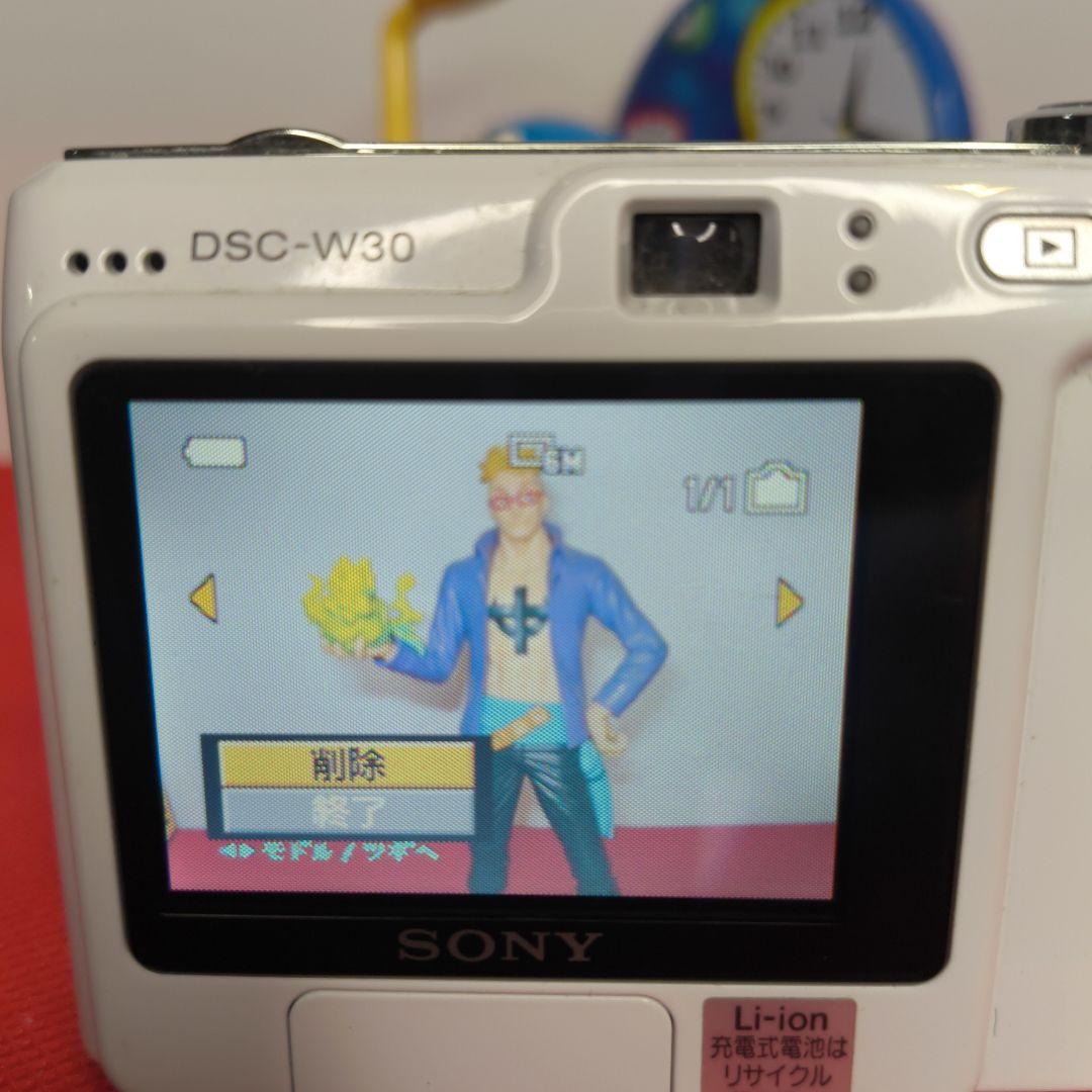 【動作確認済】SONY ソニー Cyber-Shot DSC-W30