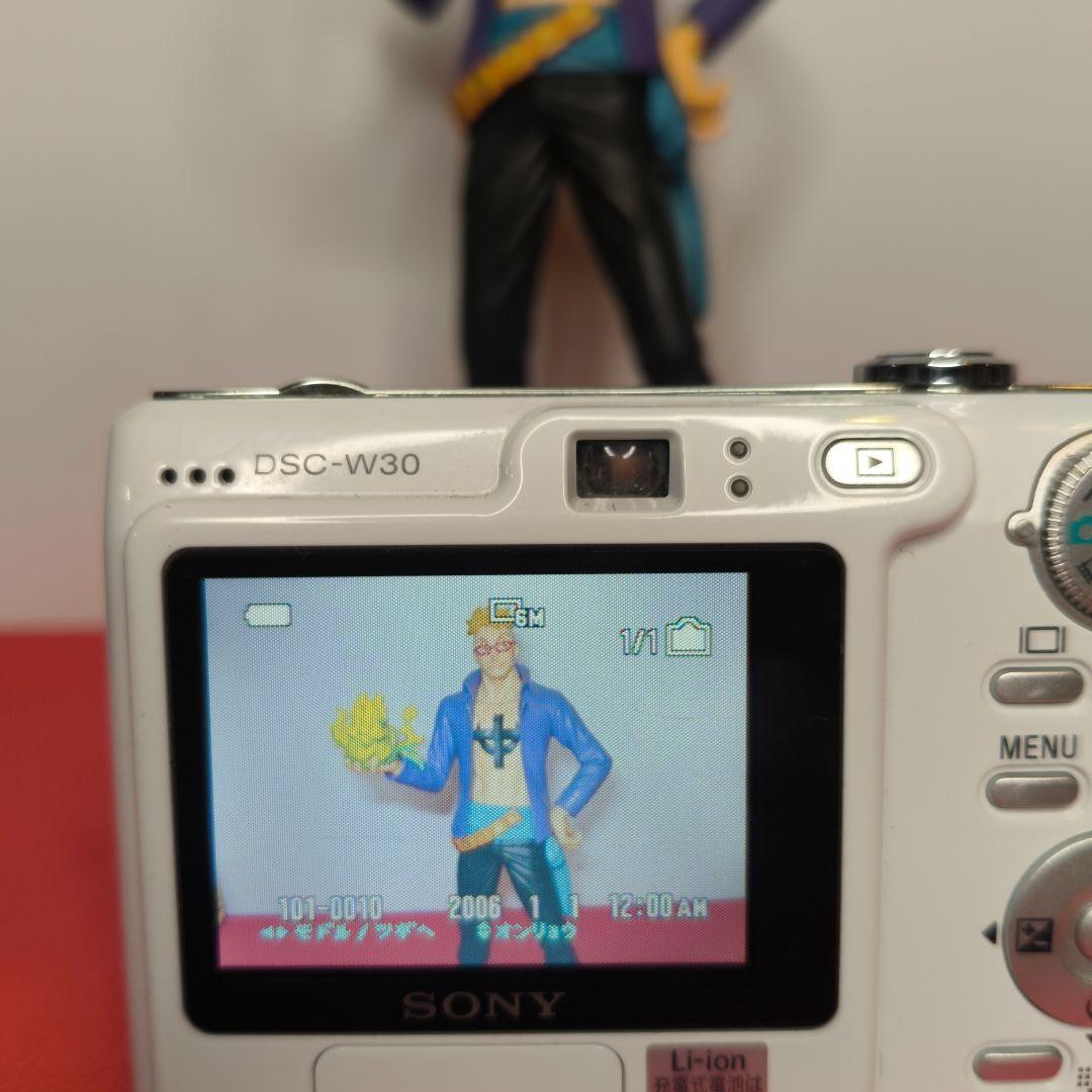 【動作確認済】SONY ソニー Cyber-Shot DSC-W30