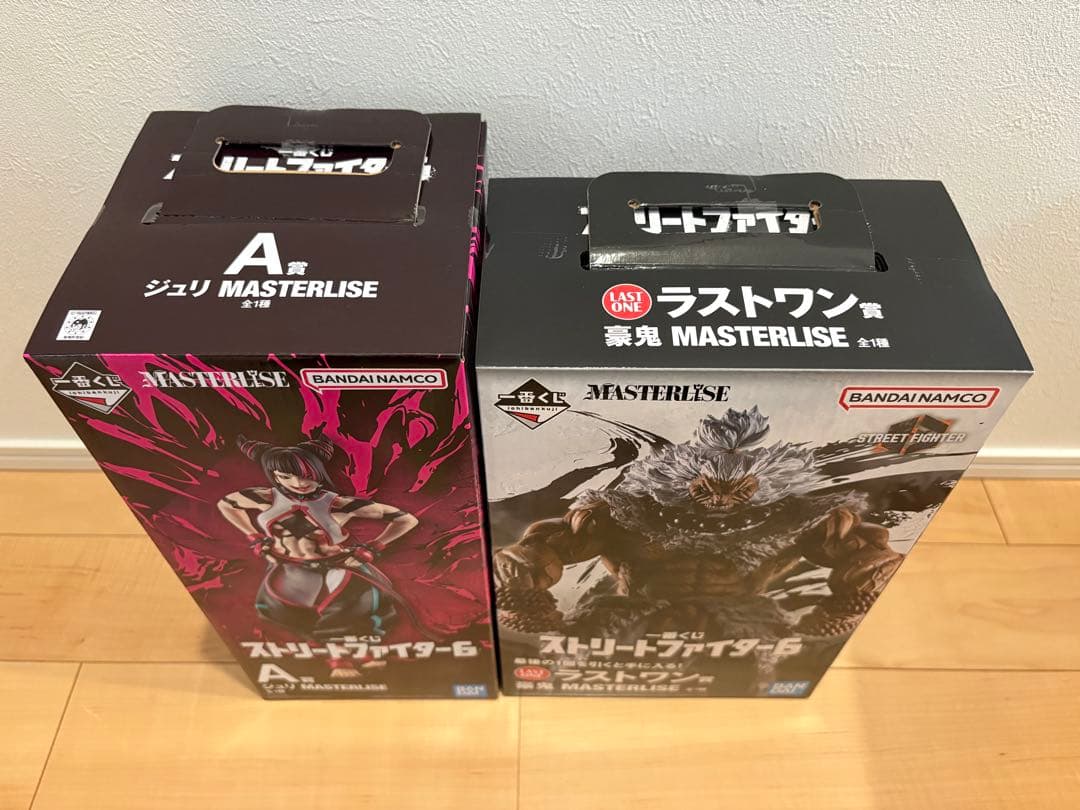 一番くじ　ストリートファイター６　A賞ジュリ　ラストワン賞豪鬼　フィギュアセット