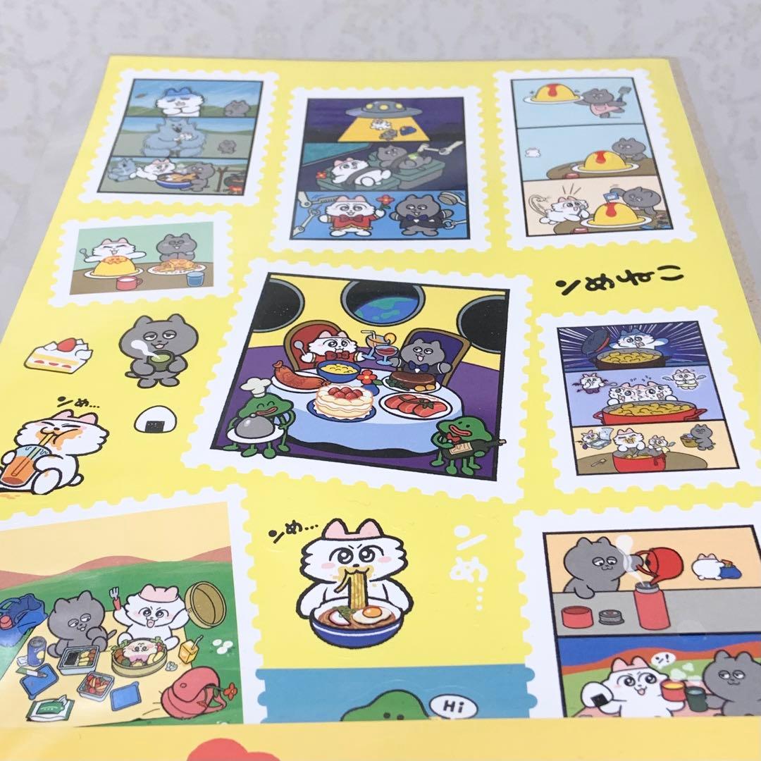 ⑦ ンめねこ F賞 名場面写ステッカー SEGA ラッキーくじ
