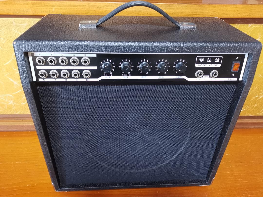 【専用キャリーバック付】琴伝流 大正琴 アンプ 10口 ONKYO KA-600