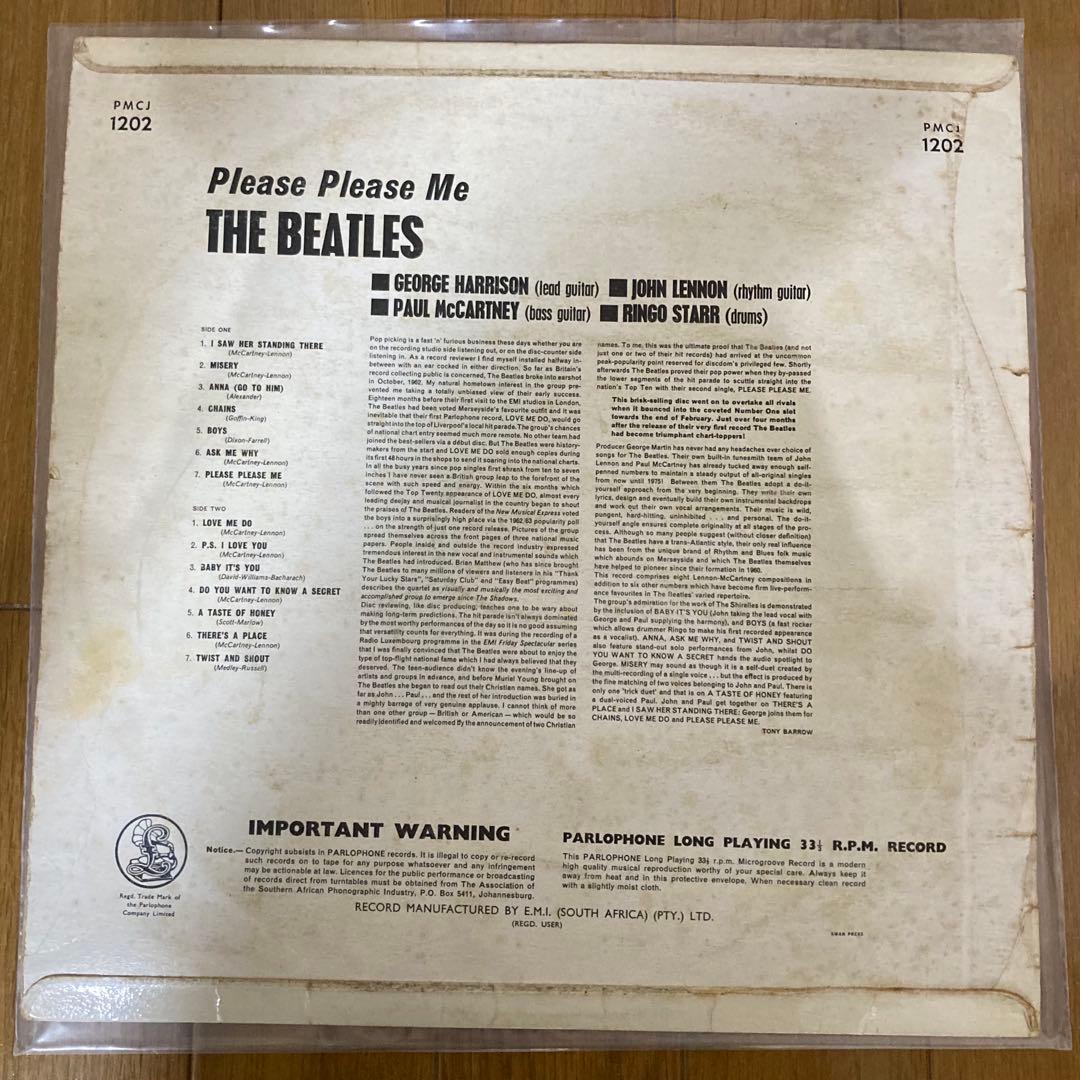 激レア南アフリカPlease Please MeビートルズBeatlesレコード